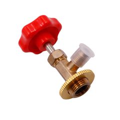 R134a 缶切りバルブ タップバルブ 自動車 エアコン用 ガスチャージ 冷媒用品 栓抜き エアコン ガスチャージ M14 1/4