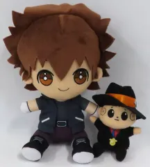 【中古】ぬいぐるみ 沢田綱吉＆リボーン ぬいぐるみ 「ひこくじ 家庭教師ヒットマンREBORN!～Insieme a un peluche～」 B賞