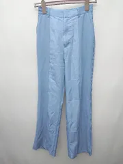 ◇ JEANASIS ジーナシス スラックス パンツ サイズF ライトブルー レディース P  【1407260026365】