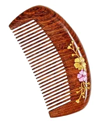 アンティーク 櫛 くし 木製 かんざし？つげ？ クシ かんざしと飾り櫛 [かんざし] しのぶ草 24k金蒔絵 [飾り櫛] 藤の