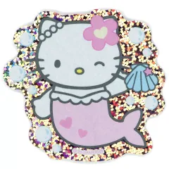 【中古】シール・ステッカー ハローキティ(マーメイド/ピンク) 「サンリオキャラクターズ ハローキティ トレーディングキラキラステッカー」