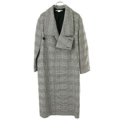 HERMES エルメス モヘヤニットガウンコート ブラック 40 - メルカリ 