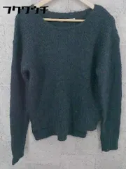 ◇ KBF ケービーエフ URBAN RESEARCH モヘヤ混 長袖 ニット セーター サイズF ネイビー系 レディース 【中古】 【1002800933990】