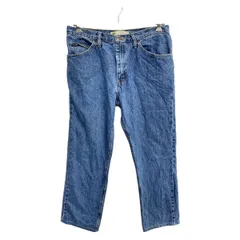 Lee デニムパンツ W36 リー レギュラーフィット ビッグサイズ ブルー コットン メキシコ製 古着卸 アメリカ仕入 2503-468