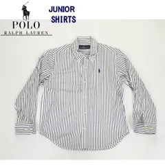 POLO RALPHLAULEN USED JUNIOR BD SHIRT Kids Stripe Shirts ポロ ラルフローレン ジュニア ストライプシャツ ユーズド ベーシック ジュニア 子供用【ポロラルフローレン