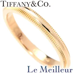 2025年最新】ティファニー k18ミルグレインリングの人気アイテム