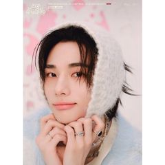 K-POP グッズ Stray Kids ストレイキッズ ヒョンジン HYUNJIN A4 サイズ ラミネート加工 ハングル 反切表つき 下敷き オリジナル スキズ STAY ステイ