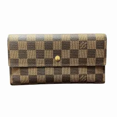 ルイヴィトン　Louis Vuitton　ダミエ　ポルトフォイユ　インターナショナル　N61217　3つ折り財布　ユニセックス　美品