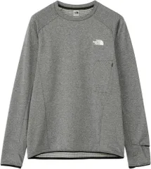 ザ・ノース・フェイス THE NORTH FACE アウトドア サーマルバーサグリッドクルー メンズ Thermal Versa Grid Crew 長袖 フリース カットソー 吸汗速乾 通気 保温 ランニング ジョギング  NL72279 Z MIXグレ