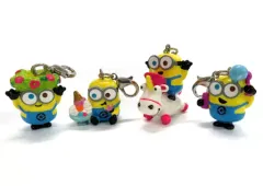 【中古】キーホルダー ボブ チャームセット 「ミニオンズ」 ユニバーサル・スタジオ・ジャパン限定