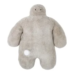 【新品】 LIV HEART 抱き枕 フニオ グレージュ 温和なFUNIO Mサイズ(全長約55cm) ふわふわ 人型クッション 87103-73 1