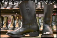 美品5 1/2D 06年レッドウィング 8155 ペコスブラック REDWING RED WING 8155 Black Pecos Boots レッド・ウイング 黒ペコス