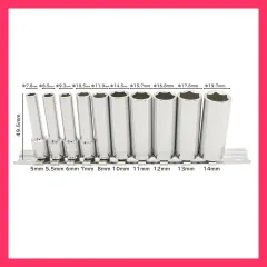 【スタッフおすすめ！】PWT ディープソケットセット 6角 差込角 1/4インチ 6.35mm 10個組 IDS14SET