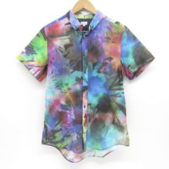 Paul Smith ポールスミス プリント 半袖 シャツ Lサイズ ※中古
