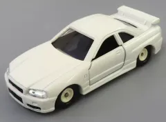 【ガリバー特注】トミカ 日産スカイラインGT-R(R34)(白) 1998年製 ミニカーショップ ケンボックス トミカ 特注・その他日産