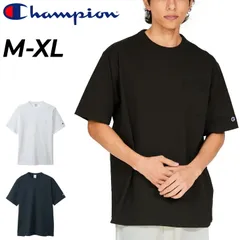 チャンピオン 半袖 Tシャツ メンズ Champion ティーテンイレブン T1011 アメリカ製 無地 胸ポケット コットンT   男性 トップス アメカジ 半袖シャツ ポケT メンズウェア メンズ 服  MADE IN USA /C5-B302