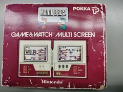 【ジャンク本体】GAME＆WATCH マルチスクリーン マリオブラザーズ 動作未確認【50-55】