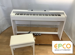★67362【電子ピアノ】CASIO　PX770WE　18年製