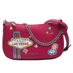 マイケルコース ショルダーバッグ ミディアム チェーン クロスボディ 2WAY 35F5S1QC6V DK RASPBERRY アウトレット レディース