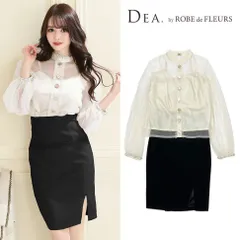 【DEA. by ROBE de FLEURS / ディアバイローブドフルール】ロングスリーブ×セットアップタイトミニドレス