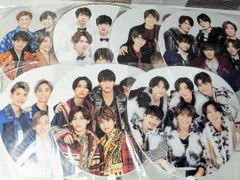 新品未開封　SixTONES メンバー集合　うちわ　カウコン　7枚セット　まとめ売り