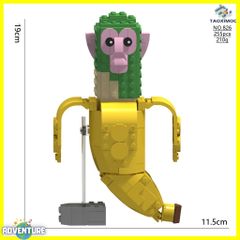 Tung Tung Tung Sahur 툰툰툰 사푸르 레고 호환 블록 장난감 교육 장난감 크리스마스 아이 선물 LEGO 선물 Itarian Brainrot 이탈리아 브레인 밈 밈 tslb021