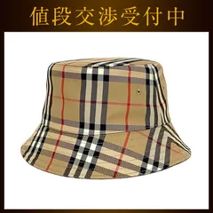 BURBERRY バーバリー　バケットハット　帽子 ノバチェック　リバーシブル BURBERRY バーバリー ノバチェック リバーシブルバケットハット