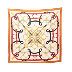 HERMES エルメス カレ90 Eperon d'Or  スカーフ
