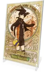 【中古】アクリルスタンド・アクリルパネル 影山飛雄(飛翔Ver.) 描き下ろし アクリルアートスタンド 「ハイキュー!!」