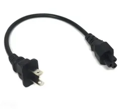 最短当日発送 電源ケーブル ミッキータイプ IEC 60320 C5 約0.3m 米国 IEC 320 C5 電源アダプタリードケーブルラップトップノートブックユニバーサル AC 電源コード 誕生日 記念日 select ギフト プレゼント