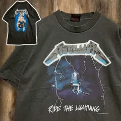 [mm] BFLD バンド Tシャツ 古着 USA製 黒 メタリカ METALLICA ライトニング Lサイズ 2025   3980 p20/