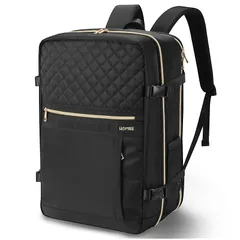 [HOMIEE] リュック トラベル ビジネス レディース 40L 大容量 リュックサック バックパック 機内持ち込み 15.6インチPC バック 3WAY A4 旅行 USBケーブル付き カバン 防水 盗難防止 多機能 耐衝撃 多ポケット 通勤 通学 バ 0