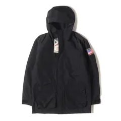 【新品】SIERRA DESIGNS シェラデザインズ ジャケット 黒 ブラック サイズ:S | 星条旗パッチ付き 60/40クロス マウンテンパーカー US Emblem Parka USA製 | マウンテンパーカー 上着 ブルゾン 【メンズ】