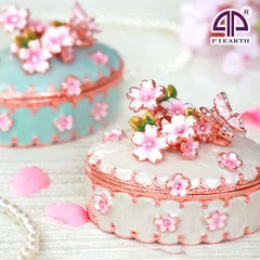 EX535 花衣 サクラ 桜 さくら 誕生日プレゼント 女性 クリスマス 置物 キッズ 子供 ジュエリー収納 アクセサリーケース 東京銀座PICALS ピィアース 東京銀座ピカルス