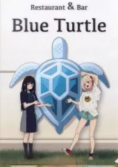 リコリコ Blue Turtle みやこカフェ ビッグ 特大アクリルスタンド リコリス・リコイル コラボカフェ in Blue Turtle