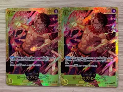 ワンピースカードゲーム　ポートガス・D・エース　OP07-119　SECRET　2枚セット