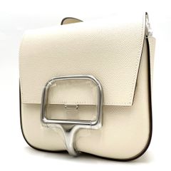 【K698】HERMES （エルメス）/デッラ カヴァッレリア/エプソン/白/SV金具/U刻印