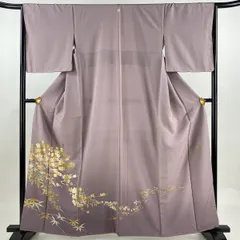 色留袖 金彩友禅 和田光正の名品 落款 一つ紋 御所車 裾ぼかし