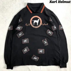 【大人気】Karl Helmut カールヘルム トレーナー ブラック 犬 【M】 2025年最新】カールヘルム 犬の人気アイテム - メルカリ