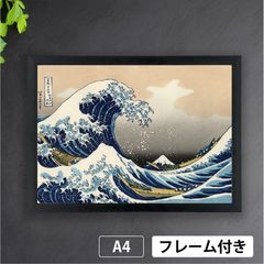 葛飾北斎「富嶽三十六景 神奈川沖浪裏」 富嶽三十六景 波 富士山