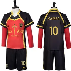 ブルロク Blue＆Lock 運動服 潔世一 コスプレ 蜂楽廻 千切豹馬 凪誠士郎 御影玲王 國神錬介コスプレ衣装 イベント アニメハロウィン仮装 半袖シャツ 全身タイツ 競技服 供競技 サッカーウェア・服 サッカーウェア プラクティスシャツ男女兼用