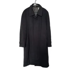 イヴサンローラン ロングコート　ベロア　ベルベット 黒　ブラック　美品　切替 イヴサンローラン ロングコート ベロア ベルベット 黒 ブラック