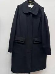 女優襟 Chloe クロエ ロングコート ウールコート 40 日本製 黒 美品 2025年最新】Chloe レディース ピーコート・ウールコートの人気