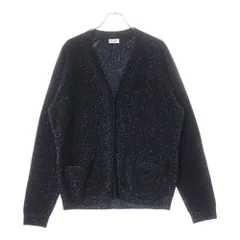 SAINT LAURENT PARIS (サンローランパリ) ルレックス カシミヤ ウール ニット カーディガン ブラック 712375 Y75PMのサムネイル