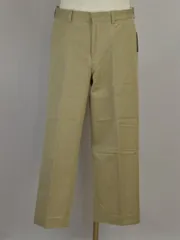 ヤエカ YAECA 12607 コットン チノパンツ 32サイズ ベージュ(KHAKI) メンズ j_p F-L7596【中古：新古品・未使用品】【ブランド買取販売トリヴァンドラム】230904のサムネイル