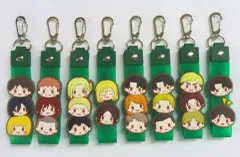 【中古】キーホルダー 全8種セット ぽこっとちゃーむ 「一番くじ 進撃の巨人 ～獣の巨人は俺が仕留める～」 I賞