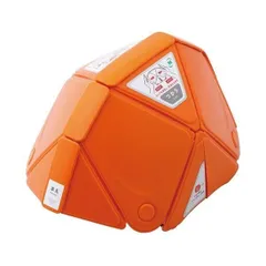 (まとめ)ミドリ安全 フラットメット TSC-10 オレンジ(×3セット)