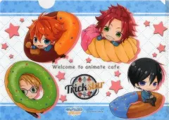 【中古】クリアファイル A.Trickstar/fine A4クリアファイル 「あんさんぶるスターズ!×animatecafe」 アニメイトカフェ限定