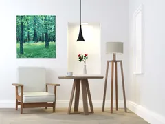 ■SIMON BAKER■のれん「Deep_in_the_forest」85x90cm ×5枚セット【日本製】のれん 暖簾 家紋 間仕切り ジブリ トトロ 千と千尋 風景 景色 目隠し スヌーピー ウィリアムモリス【匿名配送らくらくメルカリ便全国送料無料】