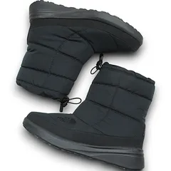 【レディース】定2.4万 新品 THE NORTH FACE ノースフェイス 防水 NUPTSE Bootie WP ヌプシ ブーティー ウォータープルーフ Ⅷ 黒